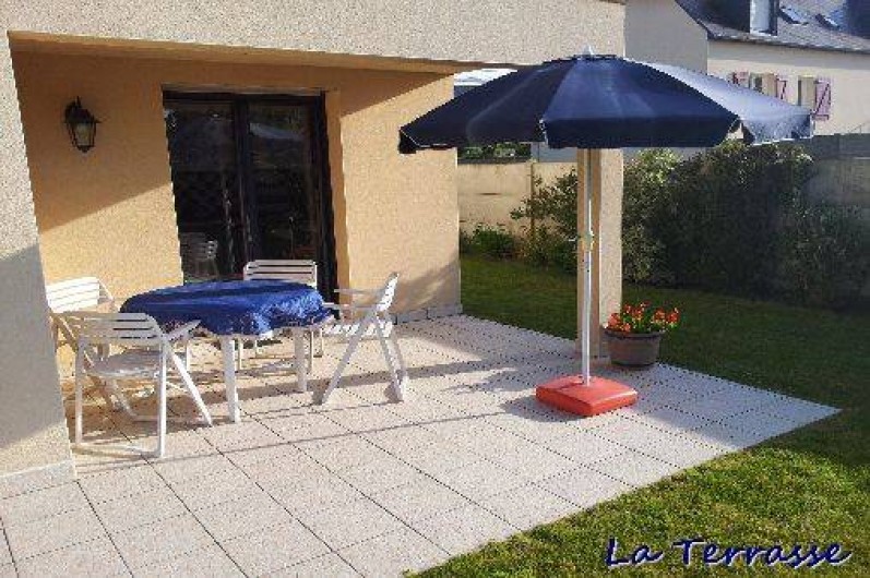 Location de vacances - Gîte à Cherrueix - terasse