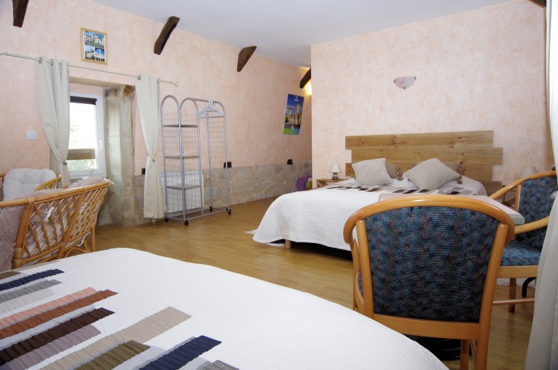 Location de vacances - Chambre d'hôtes à La Madeleine - Chambre Cahors