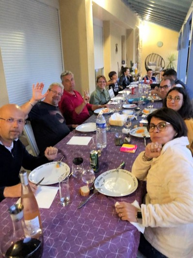 Location de vacances - Chambre d'hôtes à La Madeleine - La table d'hôtes