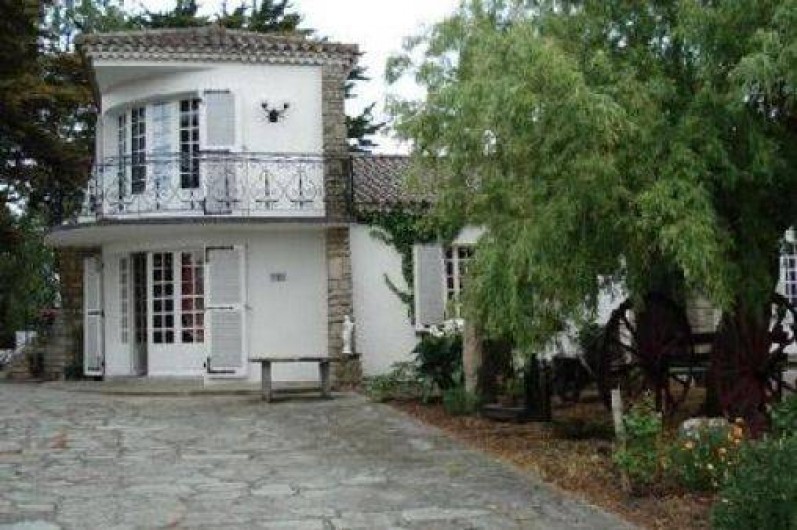 Location de vacances - Maison - Villa à La Guérinière - Entrée du logement l'arrondi