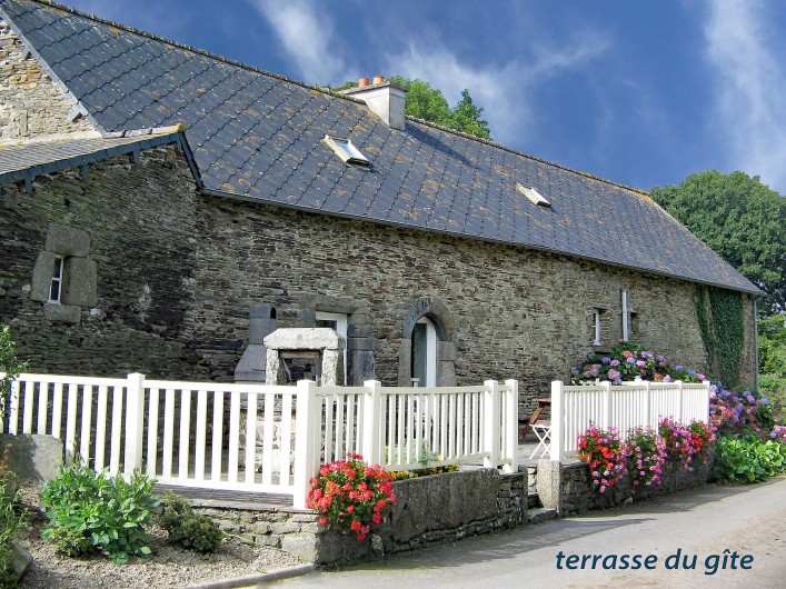 Location de vacances - Gîte à Saint-Igeaux - façade nord