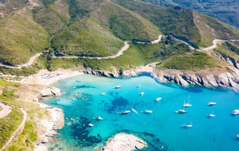 Location de vacances - Appartement à Morsiglia - PLAGE DE SABLE ALICCIU