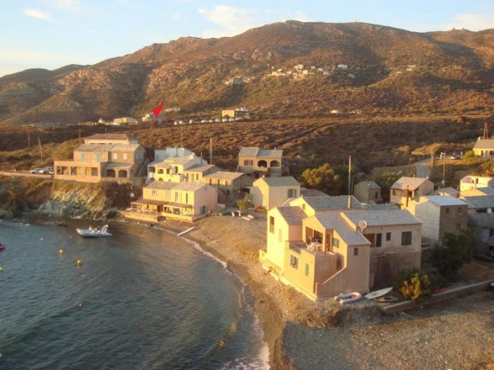 Location de vacances - Appartement à Morsiglia - PLAGE DE GALETS MUTE