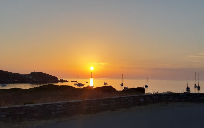 Location de vacances - Appartement à Morsiglia - COUCHER SOLEIL