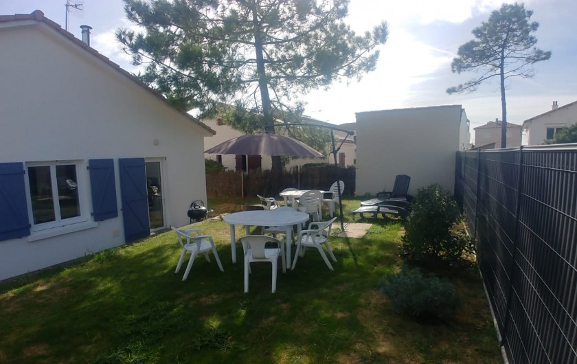 Location de vacances - Villa à La Tranche-sur-Mer - Arrière de la villa