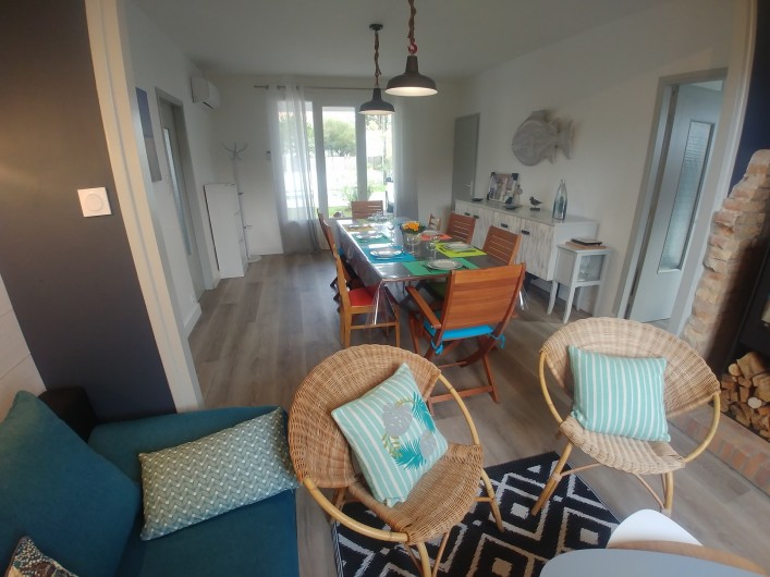 Location de vacances - Villa à La Tranche-sur-Mer - Pièce à vivre