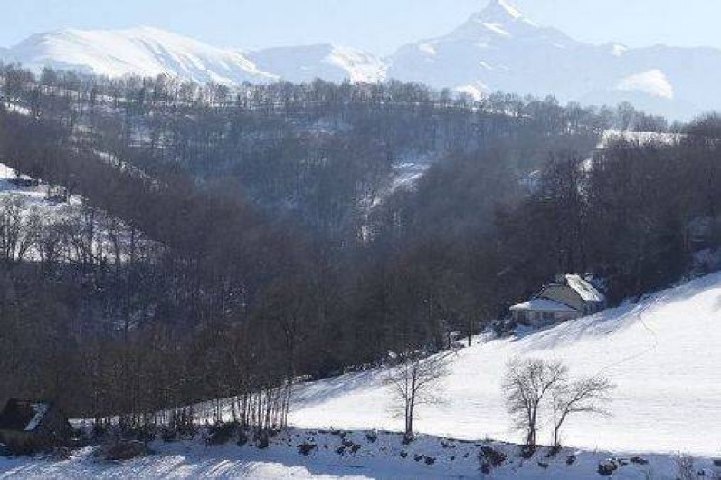 Location de vacances - Maison - Villa à Astugue - Le pic du Montaigu sous la neige