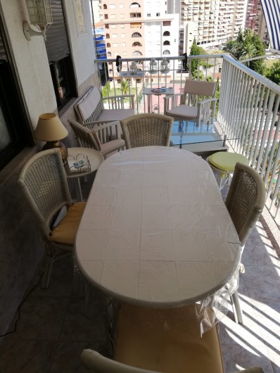 Location de vacances - Appartement à Oropesa del Mar - balcon