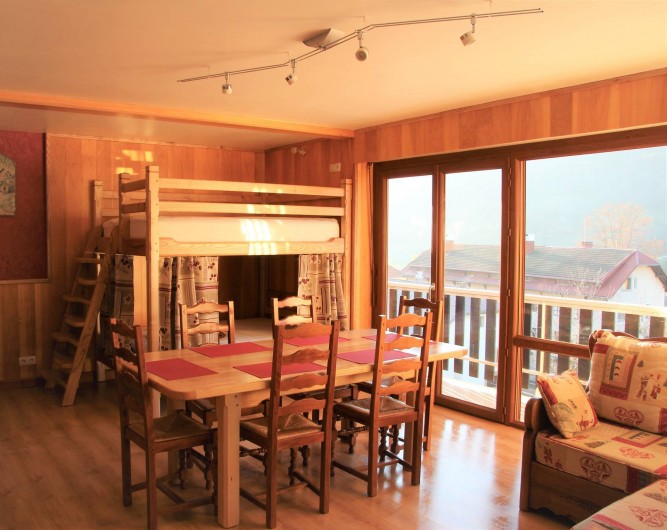 Location de vacances - Appartement à Lélex - Pièce de vie