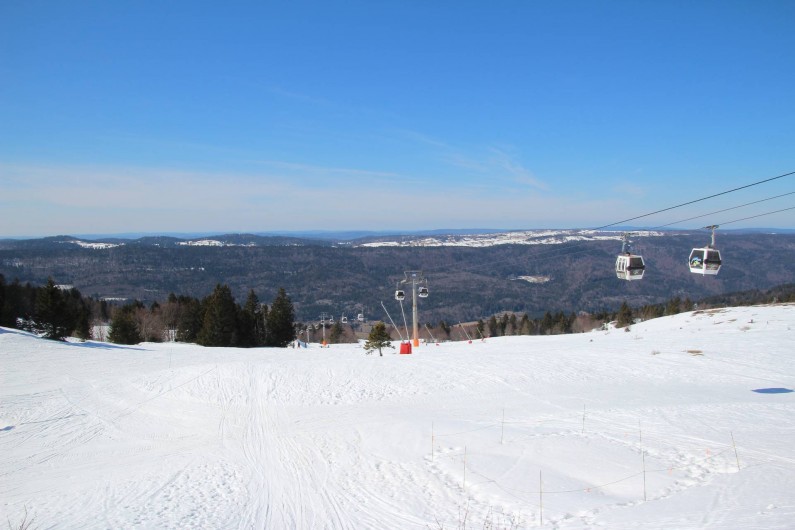 Location de vacances - Appartement à Lélex - Vue d'en haut de Lélex