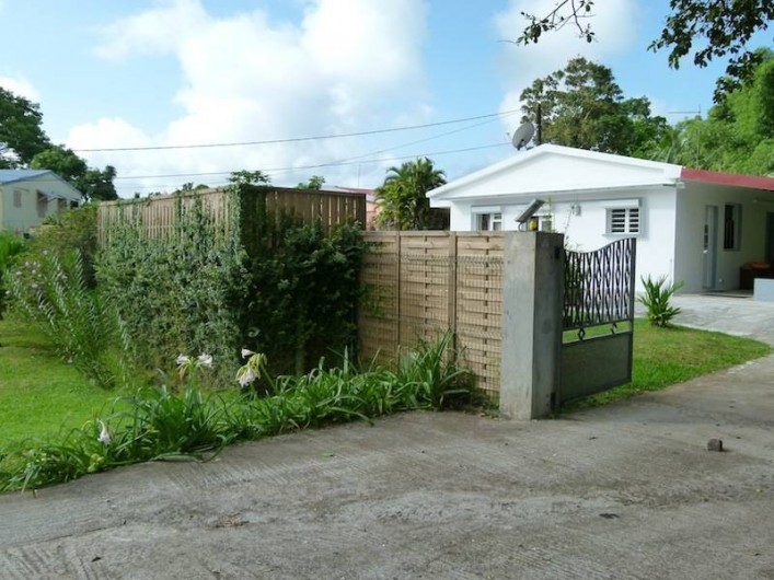 Location de vacances - Villa à Gros-Morne - Entrée du gîte