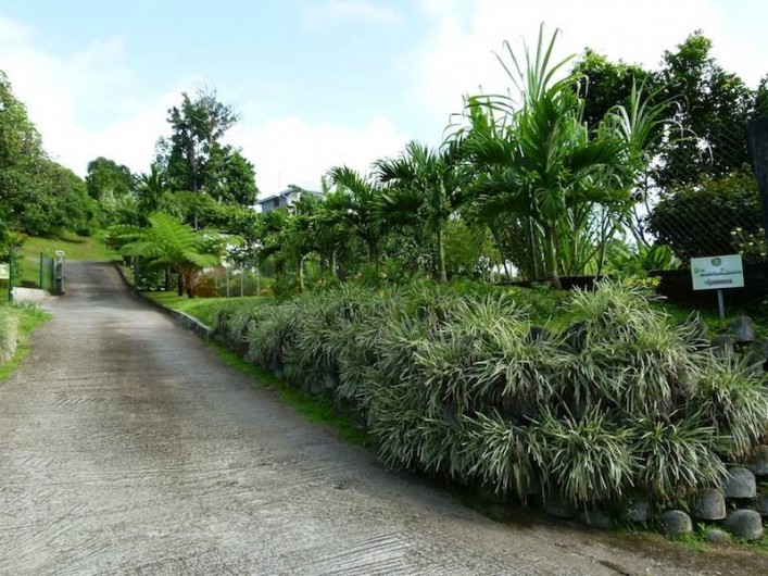 Location de vacances - Villa à Gros-Morne - Chemin privé d'accès