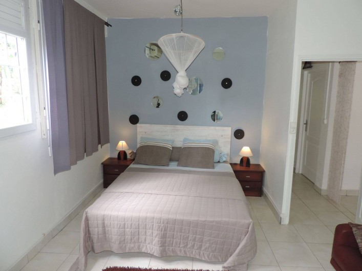 Location de vacances - Villa à Gros-Morne - Grande chambre