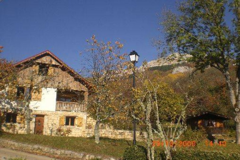 Location de vacances - Chalet à Mouthier-Haute-Pierre