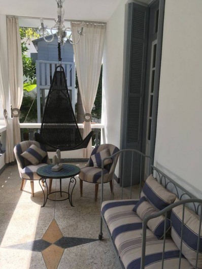 Location de vacances - Villa à El Jadida - La terrasse de l'entrée
