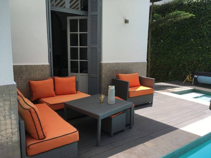 Location de vacances - Villa à El Jadida - Terrasse