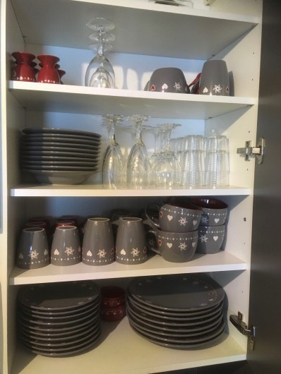 Location de vacances - Appartement à Val Thorens - Vaisselles