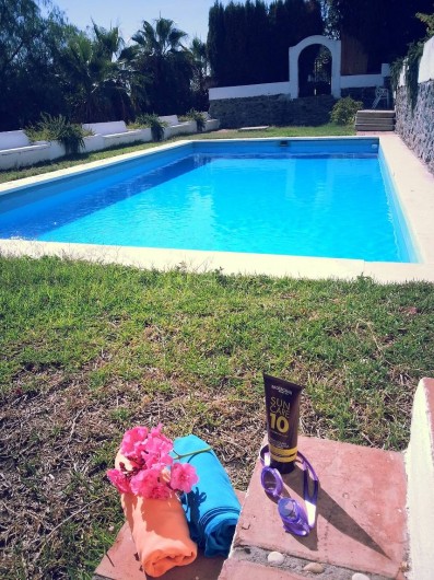 Location de vacances - Villa à Almuñécar - piscine