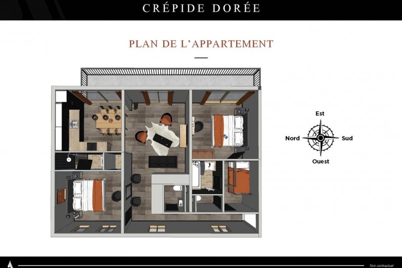 Location de vacances - Appartement à Brides-les-Bains