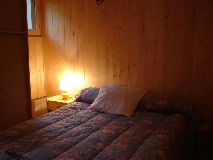 Location de vacances - Appartement à Aragnouet - La chambre à l'étage