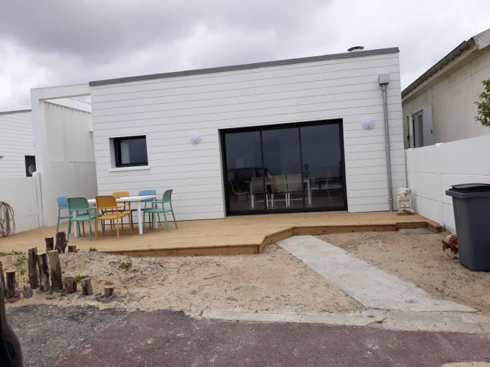 Location de vacances - Appartement à Pirou - Maison face à la mer