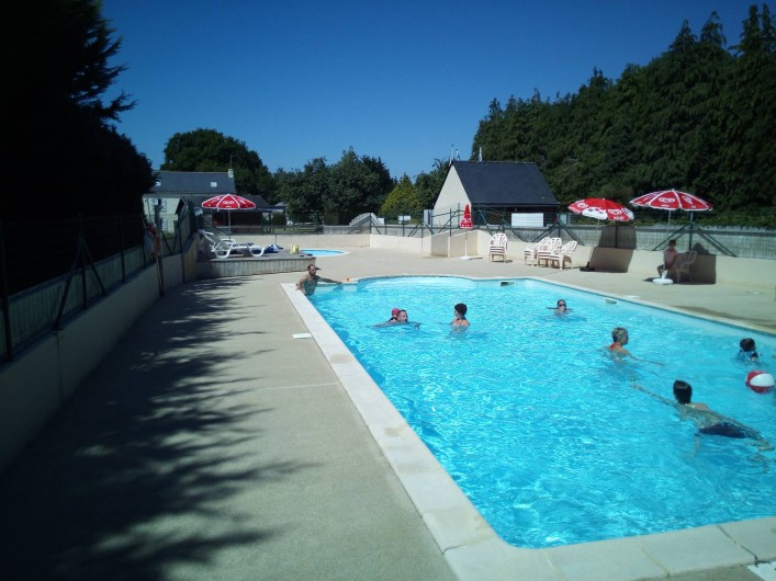 Location de vacances - Camping à Clohars-Carnoët - La piscine