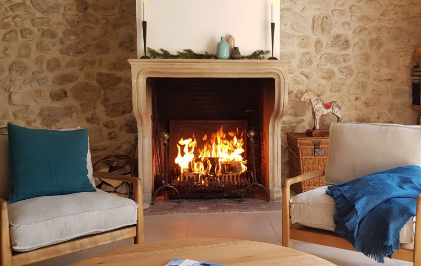 Location de vacances - Maison - Villa à Villard-de-Lans - Feu de cheminée