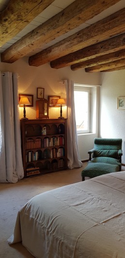 Location de vacances - Maison - Villa à Villard-de-Lans - Chambre sur jardin
