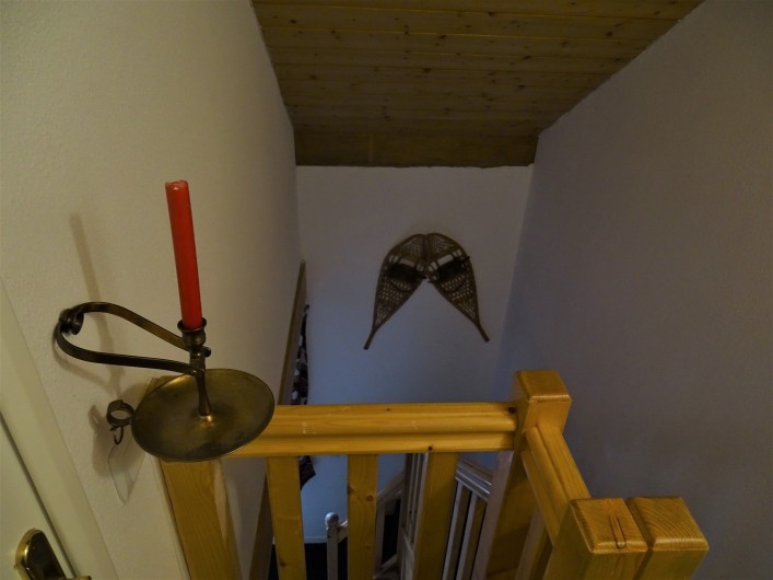 Location de vacances - Appartement à Station de Risoul 1850 - Escalier