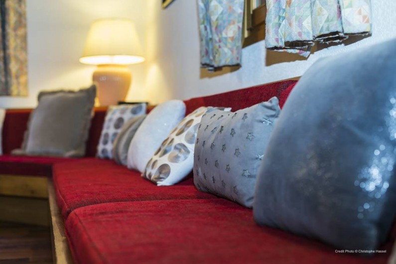 Location de vacances - Chalet à Val-d'Isère - Salon