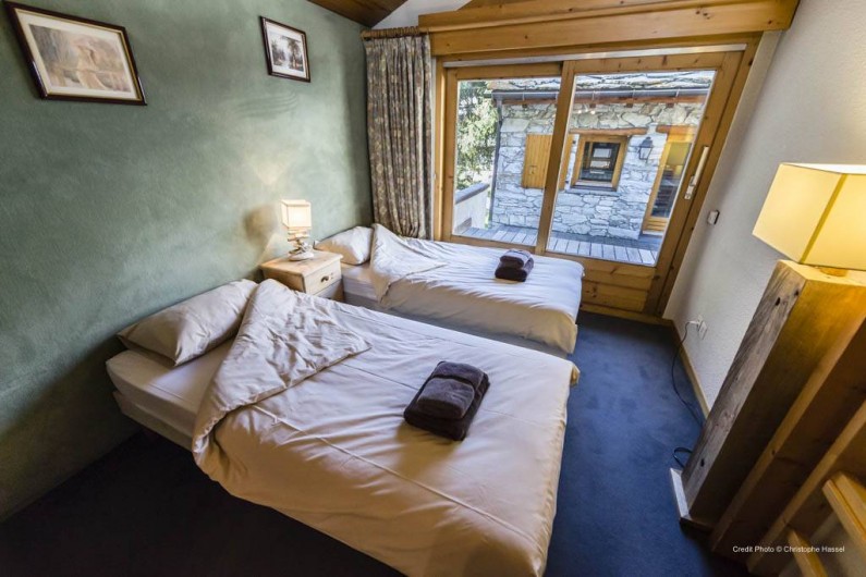 Location de vacances - Chalet à Val-d'Isère - Chambre 3