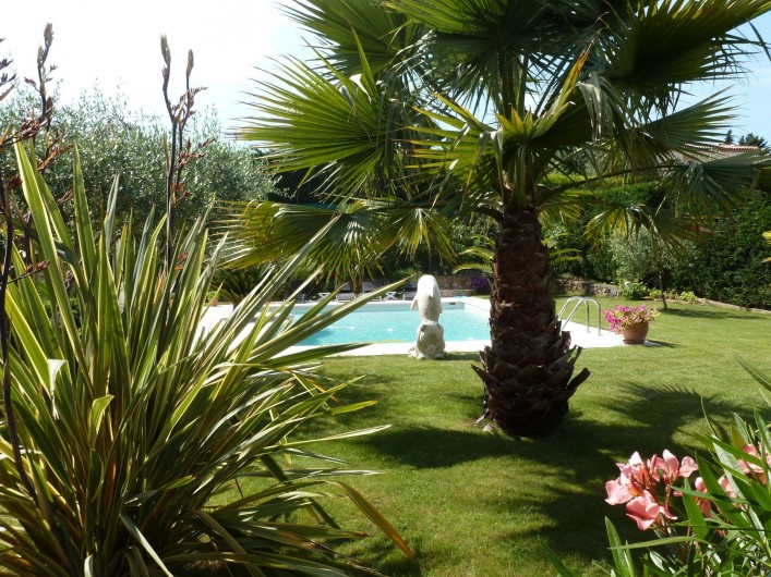 Location de vacances - Villa à Mougins - jardin villa