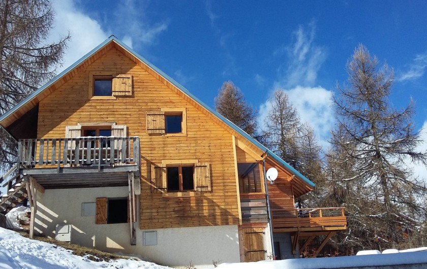 Location de vacances - Chalet à La Joue du Loup - Vue du chalet