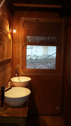 Location de vacances - Chalet à La Joue du Loup - Coin sanitaire