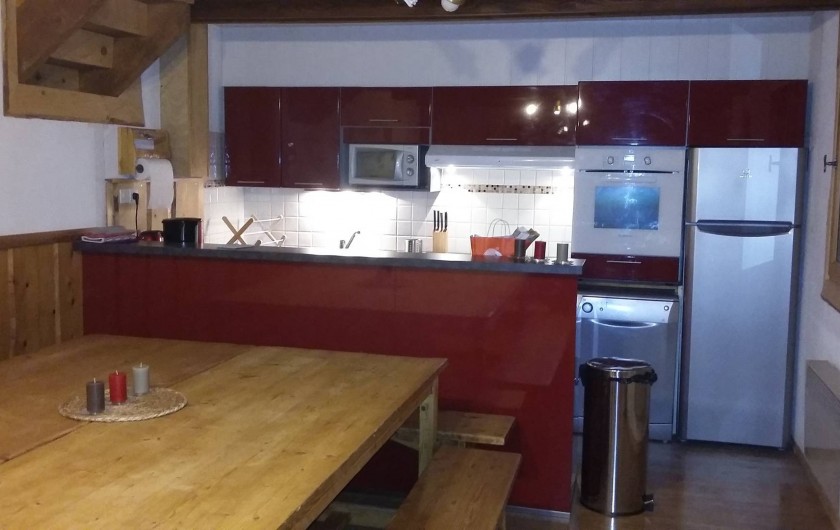 Location de vacances - Chalet à La Joue du Loup - cuisine américaine