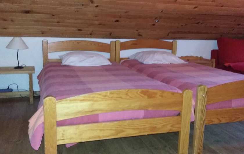 Location de vacances - Chalet à La Joue du Loup - Chambre parentale