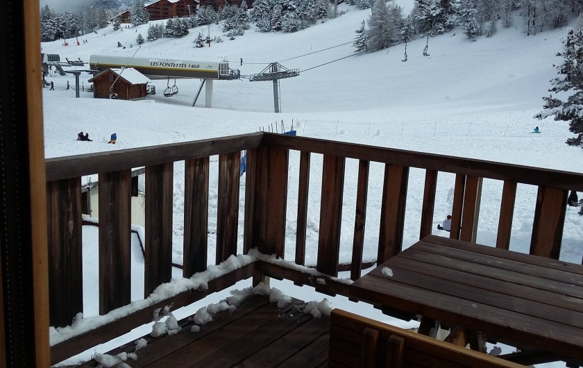 Location de vacances - Chalet à La Joue du Loup - Balcon