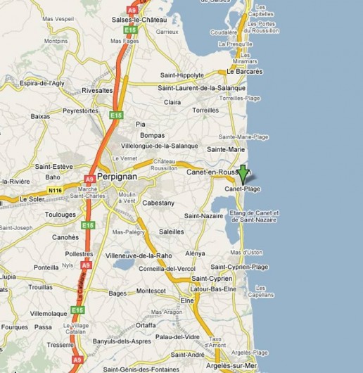 Location de vacances - Studio à Canet-en-Roussillon