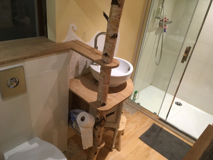 Location de vacances - Studio à Belles-Forêts - Déco upcycling...