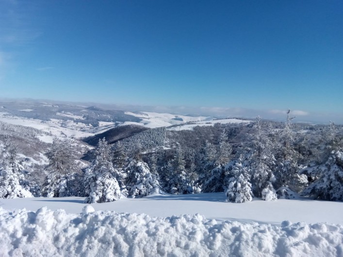 Location de vacances - Gîte à Le Pont-de-Montvert - Neige hiver