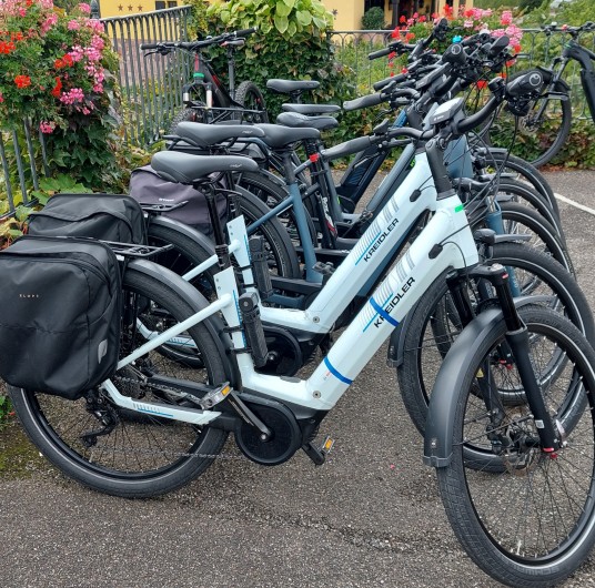 Location de vacances - Chalet à Bœrsch - Vélos électriques