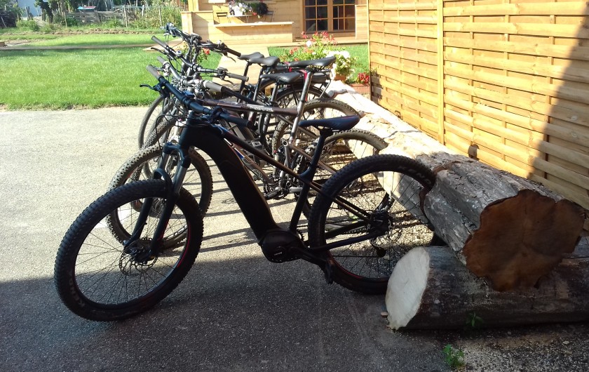 Location de vacances - Chalet à Bœrsch - Vélos sur place