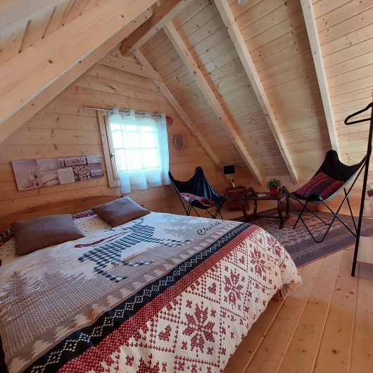 Location de vacances - Chalet à Bœrsch - Lit en mezzanine