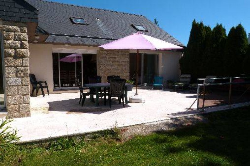Location de vacances - Maison - Villa à Névez - terrasse