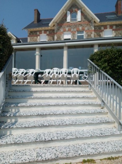 Location de vacances - Appartement à La Bernerie-en-Retz - Terrasse côté mer