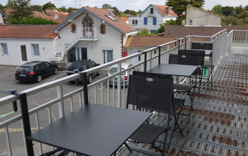 Location de vacances - Appartement à La Bernerie-en-Retz - Terrasse sur coursive