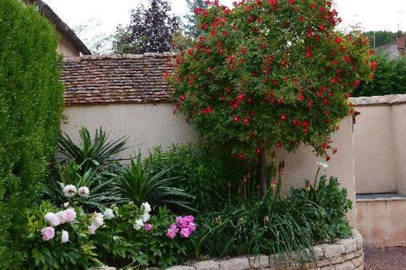 Location de vacances - Gîte à Ladoix-Serrigny - entrée gite