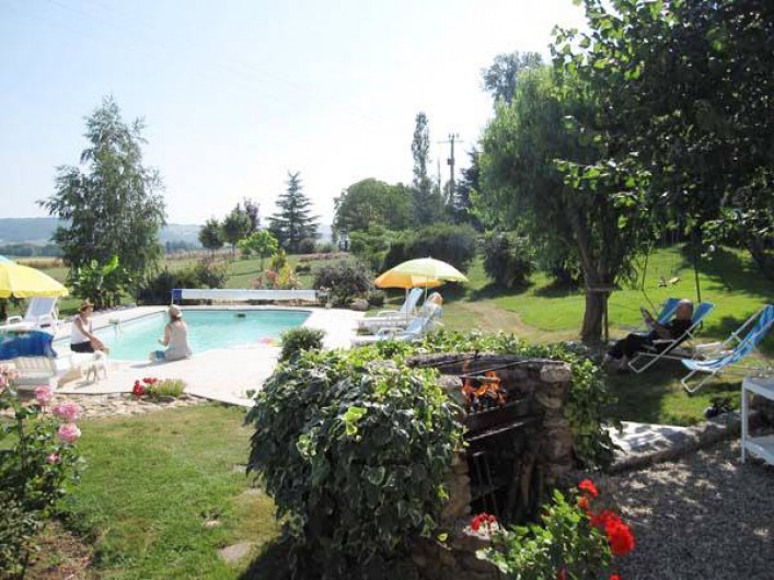 Location de vacances - Maison - Villa à Venes - Jardin et piscine