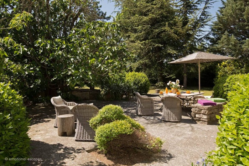 Location de vacances - Mas à Gordes - Terrasse