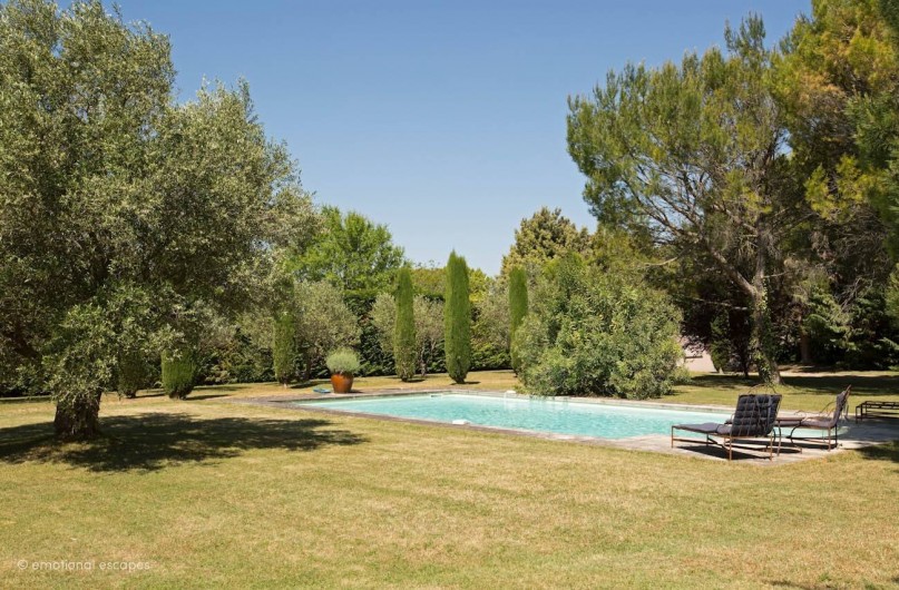 Location de vacances - Mas à Gordes - La piscine